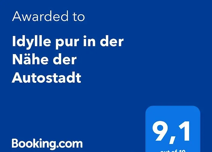 Idylle Pur In Der Naehe Der Autostadt アパート